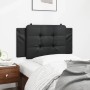 Cabecero de cama acolchado cuero sintético negro 100 cm de vidaXL, Cabeceros y pies de cama - Ref: Foro24-374843, Precio: 28,...