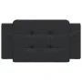 Black synthetic leather padded bed headboard 100 cm by vidaXL, Headboards and footboards - Ref: Foro24-374843, Price: 30,50 €...