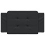 Cabecero de cama acolchado cuero sintético negro 100 cm de vidaXL, Cabeceros y pies de cama - Ref: Foro24-374843, Precio: 28,...