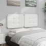 Cabecero de cama acolchado cuero sintético blanco 140 cm de vidaXL, Cabeceros y pies de cama - Ref: Foro24-374860, Precio: 41...