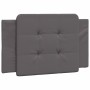 Estructura cama con luces LED cuero sintético gris 100x200 cm de vidaXL, Camas y somieres - Ref: Foro24-3214092, Precio: 128,...