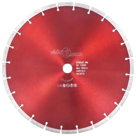 Diamanttrennscheibe aus Stahl 350 mm von vidaXL, Sägeblätter - Ref: Foro24-143244, Preis: 47,98 €, Rabatt: %