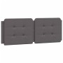 Estructura cama con luces LED cuero sintético gris 120x200 cm de vidaXL, Camas y somieres - Ref: Foro24-3214099, Precio: 190,...