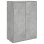 Aparador de madera de ingeniería gris hormigón 60x31x84 cm de vidaXL, Aparadores - Ref: Foro24-840488, Precio: 68,06 €, Descu...