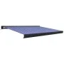 Toldo de carrete motorizado azul y blanco 400x300 cm de vidaXL, Toldos - Ref: Foro24-3052689, Precio: 754,44 €, Descuento: %