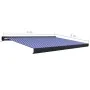 Toldo de carrete motorizado azul y blanco 400x300 cm de vidaXL, Toldos - Ref: Foro24-3052689, Precio: 754,44 €, Descuento: %
