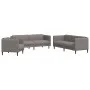 3-piece sofa set taupe gray fabric by vidaXL, Sofas - Ref: Foro24-3209234, Price: 677,68 €, Discount: %