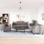 3-piece sofa set taupe gray fabric by vidaXL, Sofas - Ref: Foro24-3209234, Price: 677,68 €, Discount: %