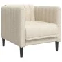 3-piece sofa set in cream fabric by vidaXL, Sofas - Ref: Foro24-3209236, Price: 852,78 €, Discount: %