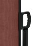 Toldo lateral retráctil marrón 120x1000 cm de vidaXL, Sombrillas - Ref: Foro24-4004704, Precio: 116,54 €, Descuento: %