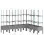 Jardinera con enrejado PP gris claro 200x160x142,5 cm de vidaXL, Maceteros y jardineras - Ref: Foro24-367972, Precio: 129,88 ...