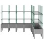 Jardinera con enrejado PP gris claro 200x160x142,5 cm de vidaXL, Maceteros y jardineras - Ref: Foro24-367972, Precio: 129,88 ...