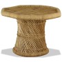 Mesa de centro octogonal de bambú 60x60x45 cm en Mesas de centro | Comprar online en Foru.es