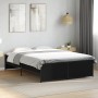 Estructura de cama madera de ingeniería y metal negro 120x190cm de vidaXL, Camas y somieres - Ref: Foro24-3279907, Precio: 13...