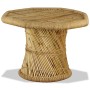 Mesa de centro octogonal de bambú 60x60x45 cm en Mesas de centro | Comprar online en Foru.es