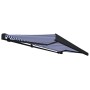 Toldo de carrete motorizado azul y blanco 500x300 cm de vidaXL, Toldos - Ref: Foro24-3052695, Precio: 762,14 €, Descuento: %