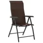 Klappbare Gartenstühle 2 Einheiten braunes synthetisches Rattan von vidaXL, Gartenstühle - Ref: Foro24-4007138, Preis: 149,35...