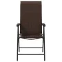 Klappbare Gartenstühle 2 Einheiten braunes synthetisches Rattan von vidaXL, Gartenstühle - Ref: Foro24-4007138, Preis: 149,35...
