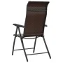 Klappbare Gartenstühle 2 Einheiten braunes synthetisches Rattan von vidaXL, Gartenstühle - Ref: Foro24-4007138, Preis: 149,35...