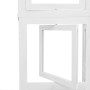Biombo separador de 4 paneles madera maciza Paulownia blanco de vidaXL, Divisores de ambientes - Ref: Foro24-358689, Precio: ...