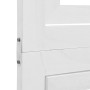 Biombo separador de 4 paneles madera maciza Paulownia blanco de vidaXL, Divisores de ambientes - Ref: Foro24-358689, Precio: ...