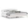 Estructura de cama con cabecero madera de pino blanco 200x200cm de vidaXL, Camas y somieres - Ref: Foro24-3207194, Precio: 22...