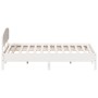 Estructura de cama con cabecero madera de pino blanco 200x200cm de vidaXL, Camas y somieres - Ref: Foro24-3207194, Precio: 22...