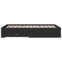 Cama con cajones madera de ingeniería negro 120x190 cm de vidaXL, Camas y somieres - Ref: Foro24-3280413, Precio: 167,66 €, D...