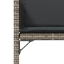 Sillones de jardín con cojines 4 uds ratán sintético gris de vidaXL, Sillas de jardín - Ref: Foro24-4007457, Precio: 165,95 €...