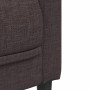 Juego de sofás 2 piezas tela marrón oscuro de vidaXL, Sofás - Ref: Foro24-3209241, Precio: 557,04 €, Descuento: %