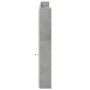 Cabecero de cama con LED gris hormigón 200x16,5x103,5 cm de vidaXL, Cabeceros y pies de cama - Ref: Foro24-839269, Precio: 98...