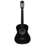 Set de guitarra clásica para principiantes 8 pzas negro 3/4 36" de vidaXL, Guitarras - Ref: Foro24-70119, Precio: 67,54 €, De...