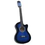 Set de guitarra clásica occidental 12 pzas 6 cuerdas azul 38" de vidaXL, Guitarras - Ref: Foro24-70135, Precio: 89,12 €, Desc...