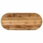 Oval table top solid rough mango wood 120x50x2.5cm by vidaXL, Table tops - Ref: Foro24-370108, Price: 76,88 €, Discount: %