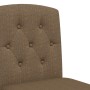 Taburetes altos 2 uds madera maciza de caucho y tela de vidaXL, Taburetes de cocina - Ref: Foro24-4006206, Precio: 117,89 €, ...