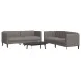Juego de sofás 2 piezas tela gris taupe de vidaXL, Sofás - Ref: Foro24-3209243, Precio: 484,08 €, Descuento: %