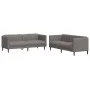 Juego de sofás 2 piezas tela gris taupe de vidaXL, Sofás - Ref: Foro24-3209243, Precio: 484,08 €, Descuento: %