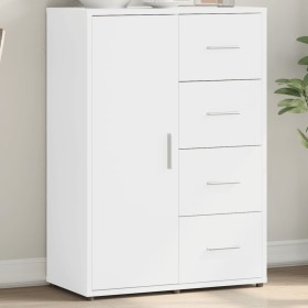 Aparador de madera de ingeniería blanco 60x31x84 cm de vidaXL, Aparadores - Ref: Foro24-840506, Precio: 107,38 €, Descuento: %