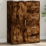 Aparador de madera de ingeniería roble ahumado 60x31x84 cm de vidaXL, Aparadores - Ref: Foro24-840510, Precio: 94,62 €, Descu...