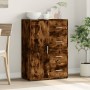 Aparador de madera de ingeniería roble ahumado 60x31x84 cm de vidaXL, Aparadores - Ref: Foro24-840510, Precio: 94,62 €, Descu...