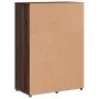 Brown oak engineered wood sideboard 60x31x84 cm by vidaXL, Sideboards - Ref: Foro24-840512, Price: 109,42 €, Discount: %