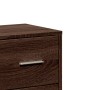 Aparador de madera de ingeniería roble marrón 60x31x84 cm de vidaXL, Aparadores - Ref: Foro24-840512, Precio: 111,53 €, Descu...