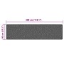 Alfombra interior exterior antideslizante pelo corto 80x300 cm de vidaXL, Alfombras - Ref: Foro24-4007221, Precio: 41,64 €, D...