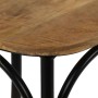 Sillas con respaldo cruzado 2 uds madera maciza de mango negro de vidaXL, Sillas de comedor - Ref: Foro24-247316, Precio: 220...