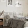 Kopfteil aus weißem Metall, 120 cm von vidaXL, Kopf- und Fußteile - Ref: Foro24-376404, Preis: 41,72 €, Rabatt: %