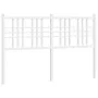 Kopfteil aus weißem Metall, 120 cm von vidaXL, Kopf- und Fußteile - Ref: Foro24-376404, Preis: 41,72 €, Rabatt: %