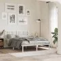 Kopfteil aus weißem Metall, 120 cm von vidaXL, Kopf- und Fußteile - Ref: Foro24-376404, Preis: 41,72 €, Rabatt: %