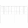 Kopfteil aus weißem Metall, 120 cm von vidaXL, Kopf- und Fußteile - Ref: Foro24-376404, Preis: 41,72 €, Rabatt: %