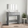 Betongrauer Schminktisch mit Spiegel 80x39x80 cm von vidaXL, Schlafzimmerkommoden - Ref: Foro24-840705, Preis: 79,85 €, Rabat...