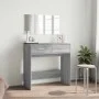 Sonoma gray dressing table with mirror 80x39x80 cm by vidaXL, Bedroom Dressers - Ref: Foro24-840707, Price: 86,26 €, Discount: %
